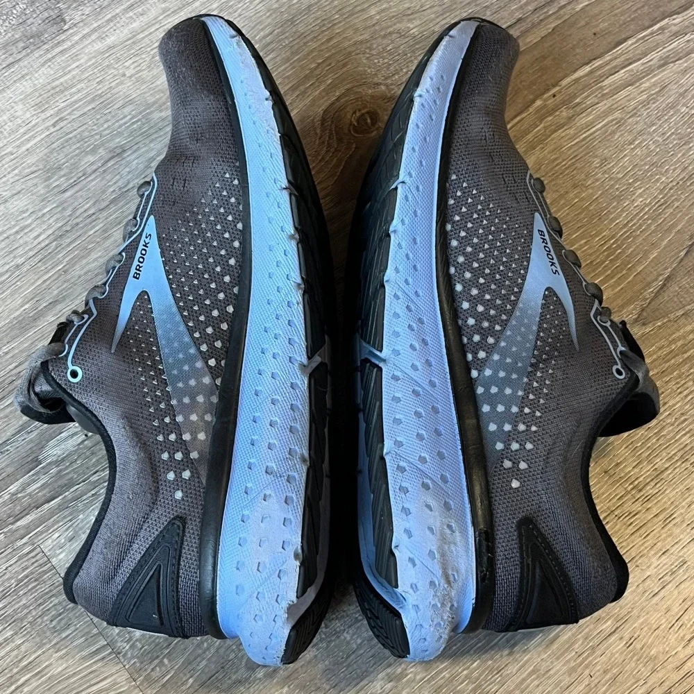 Brooks Glycerin‎ 18 Road Running Shoes Gray Blue Womens 9 UK 7 EU 40.5